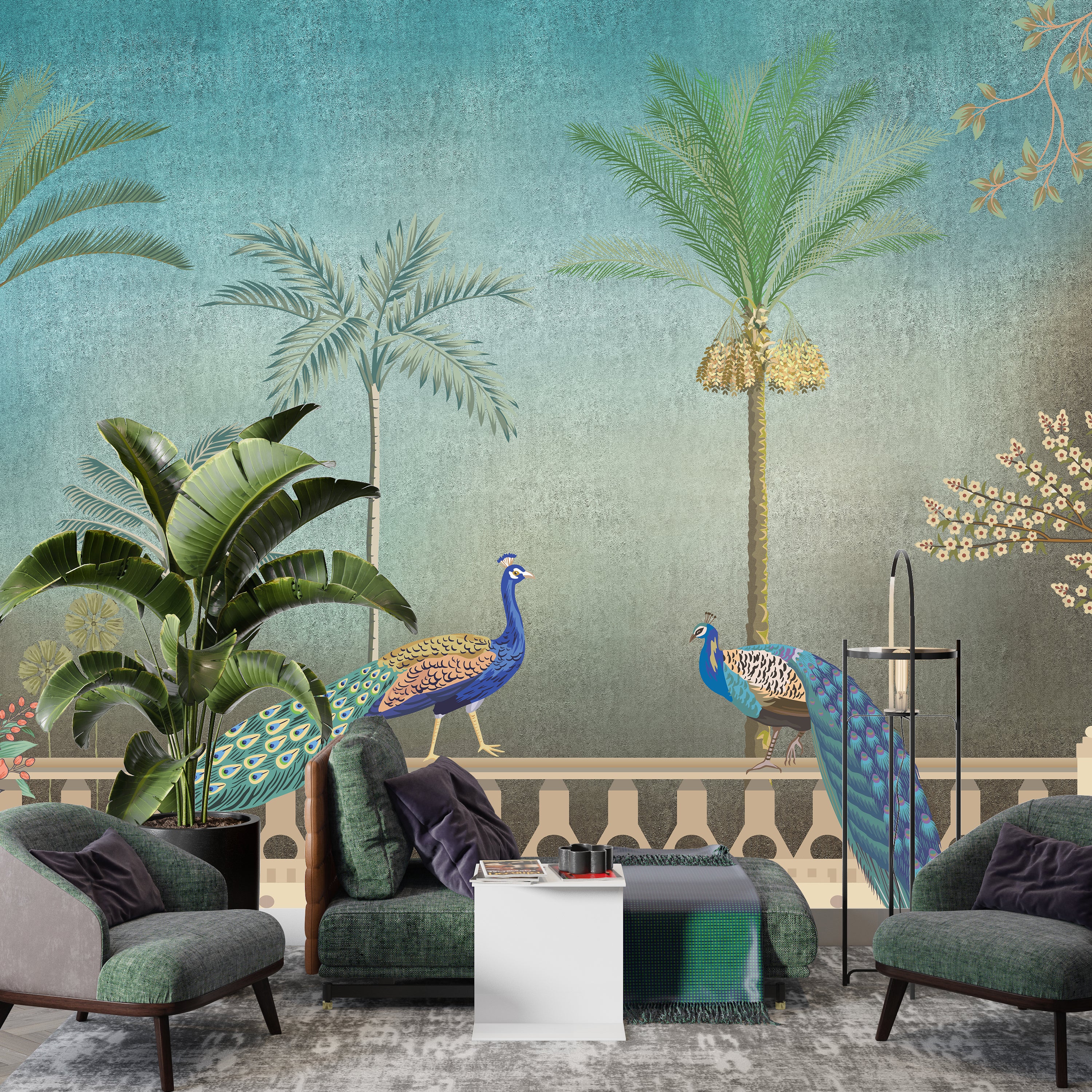 Majestic Peacocks – Phi Wallcoverings